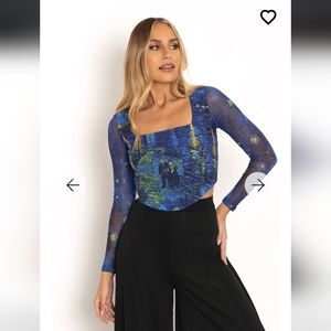 BlackMilk Starry Night Corset Top